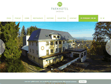 Tablet Screenshot of parkhotel-smrzovka.cz